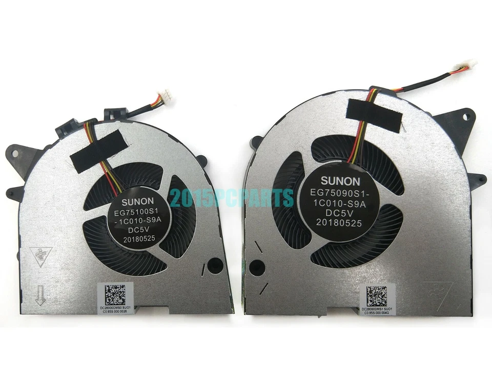 New for Lenovo Legion Y530P Y7000P Y7000P-1060 CPU & GPU Cooling Fan - Image 1 of 1