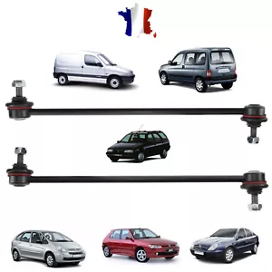 2 BIELLETTE BARRE STABILISATRICE pour BERLINGO PICASSO XSARA ZX 306 PARTNER - Bild 1 von 2