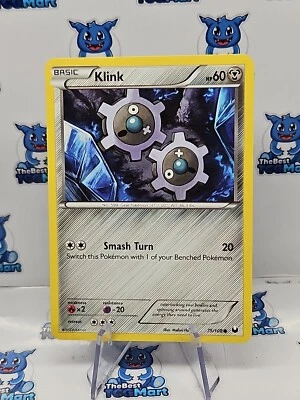 Klink - 75/108 - Pokemon Dark Explorers LP  - Image 1 of 2