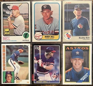 ⚾️Buddy Bell 6 Karten Lot inkl. ROOKIE 1973 Topps #31 - Bild 1 von 2
