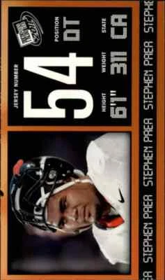 2011 Press Pass #34 Stephen Paea  - Image 1 of 2