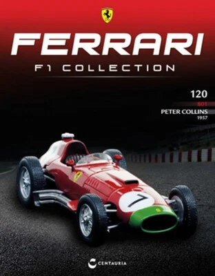NEW IXO 1:43 F1 FERRARI 801 - Peter Collins 1957 +Magazine - Immagine 1 di 3