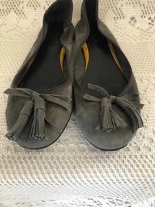 Ballerines Minelli daim gris P.39 (chausse grand) - Imagen 1 de 9