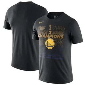 [AX4N730] Youth Nike NBA GSW 2018 NBA Finals Champions Locker Room Short Sleeve - Picture 1 of 3