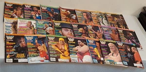 1992 & 1993 WWF Magazine Near Complete Set 11 Issue Each Lot 22 Total WWE Hogan - Picture 1 of 1