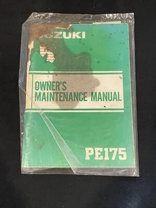 Manual de mantenimiento del propietario Suzuki PE175 99011-14421-03A - Imagen 1 de 8