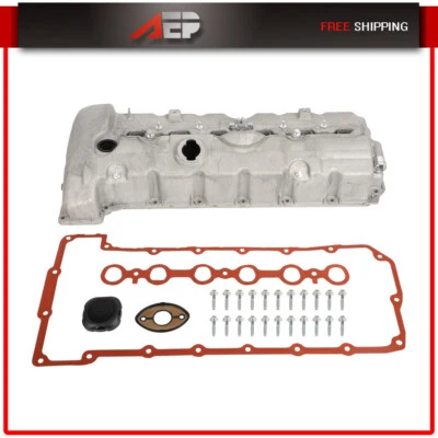 Aluminum Valve Cover Fits 2006-2007 BMW 325i/xi 330i/xi 525i/xi 530i/xi 3.0L L6 - Image 1 of 4