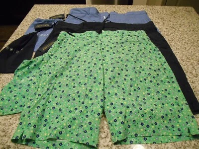 New Polo Golf Ralph Lauren Swim and Golfing Shorts Green Blue Floral Beach 0024 - Image 1 of 4