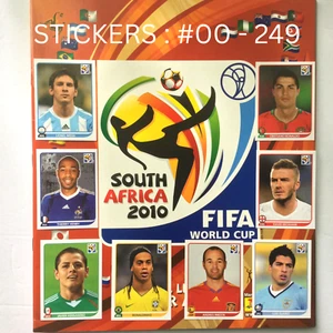 2010 Panini World Cup South Africa Stickers #00-249 Pick to Complete your Album - Picture 1 of 222