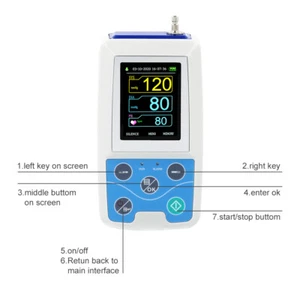 Blutdruckmessgerät 24 Stunden ABPM Holter BP, 3 Manschetten - Bild 1 von 12