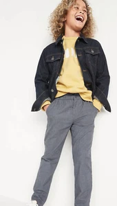 Old Navy Boys Slim Taper Built-In Flex OGC Pull-On Pants XLarge 14-16 - Picture 1 of 6