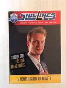  2009-10 Be A Player Sidelines #S38 Nicklas Lidstrom