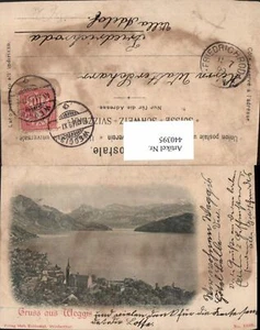 440395,Gruß aus Weggis Totale See Bergkulisse Kt Luzern - Picture 1 of 1