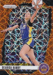 Panini Prizm WNBA SSP Orange Velocity #19 2024 Dearica Hamby-Los Angeles Sparks - Imagen 1 de 1