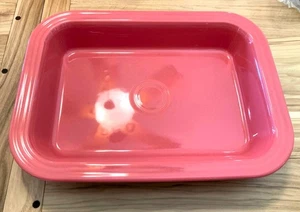Fiesta FLAMINGO 1st Qual RECTANGULAR BAKER 13 x 9 Unused Mint 963 335 - Picture 1 of 2