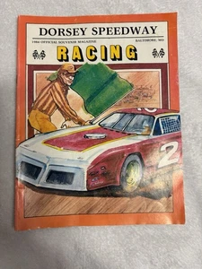 Vintage 1984 Dorsey Speedway Racing Book Souvenir Baltimore MD RARE - Picture 1 of 11