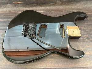 Cuerpo Kramer LK-1BF años 80 SH negro con puente TRS-101 vintage - Imagen 1 de 17