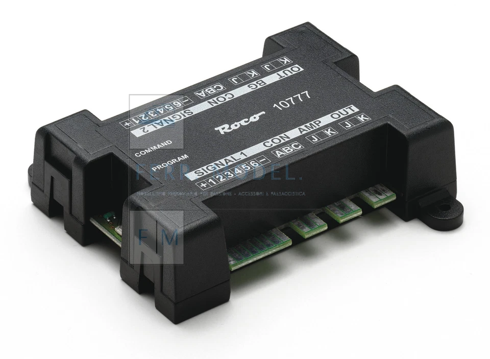 ROCO 10777 - Modulo digitale per comando e controllo di segnali luminosi e tratt — 第 1/1 张图片