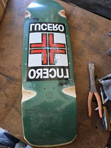 Black Label Lucero Cross 2 Skateboard Deck - Picture 1 of 5