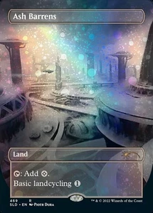 MTG Ash Barrens - Galaxy Foil, NM-Mint, English Secret Lair Drop Series - Picture 1 of 1