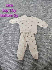 Conjunto de sudadera con flores para niña pequeña Zara - 1,5-2 t - Imagen 1 de 2