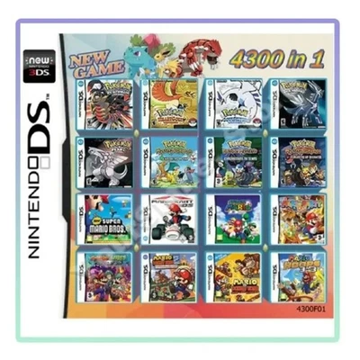 BRANDED Factory Direct 3DS NDS 208 IN1 Game Card Combo Card 510 IN1 NDS Combo Card NDS C