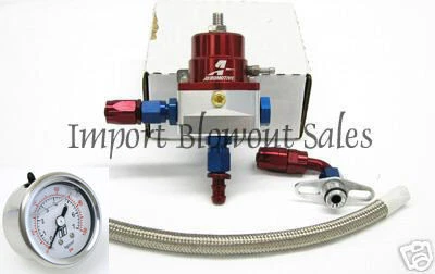 KIT REGULADOR PRESIÓN COMBUSTIBLE MOTOR + MANÓMETRO 1G DSM Foto 1 de 3