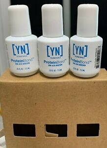 Young Nails Protein Bond (.25 fl oz/7.5 mL) ProteinBond pack of 3 !
