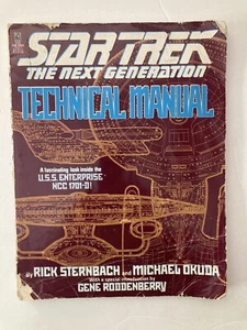 Star Trek The Next Generation Technical Manual Rick Sternbach Michael Okuda 1991 - Picture 1 of 14
