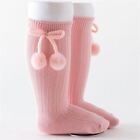 Infant Girl Boy Toddler Kids Baby Socks Leg Warmers Pompom Socks Cotton
