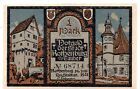 1921 Germany Notgeld City of Rothenburg ob der Tauber 1 Mark Note (A57)