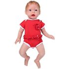 Full Silicone Dolls with Hair 3 Colors Eyes Choices Realistic Reborn Baby Dolls