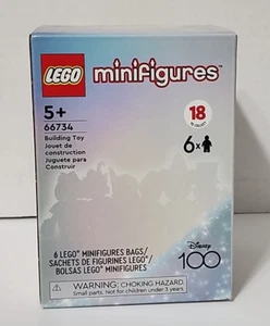 LEGO Minifiguras Disney 100 Aniversario Paquete de 6 Set 66734 NUEVO Precintado - Imagen 1 de 2