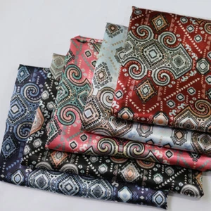 1 Meter X 1.48 Meter Retro Patchwork Satin Material Soft Charmeuse Fabric Lining - Bild 1 von 11