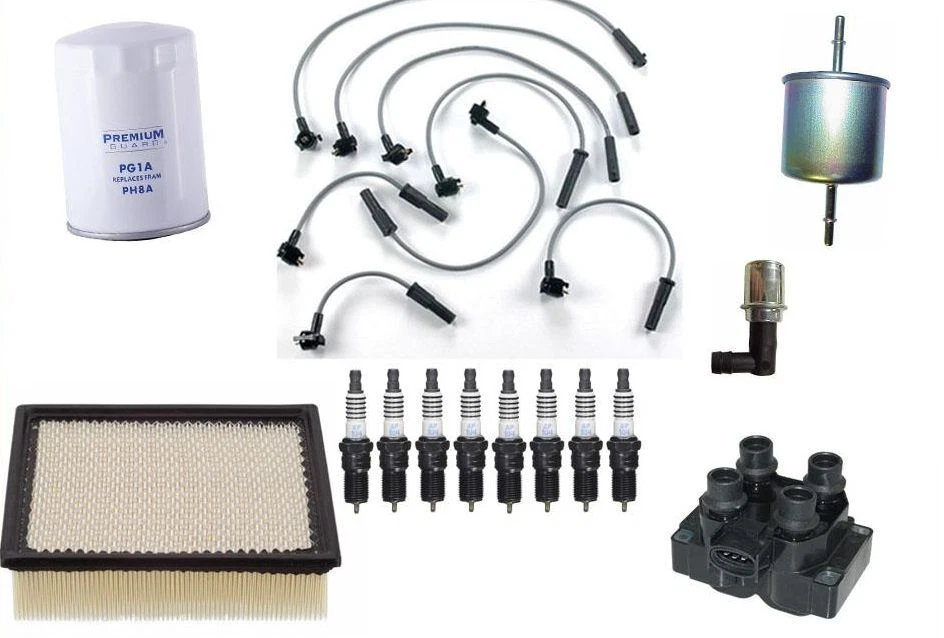 Ignition Wires Spark Plugs Coil Air Oil Gas Filters for Ford Ranger 2.5L 1998-01 Foto 1 de 1