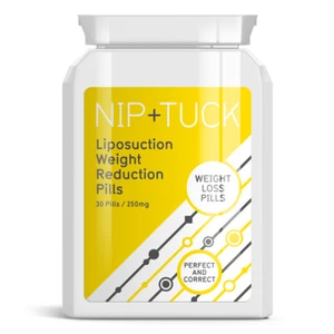NIP & TUCK LIPOSUCTION WEIGHT REDUCTION WEIGHT LOSS PILL APPETITE SUPPRESSANT - Picture 1 of 3