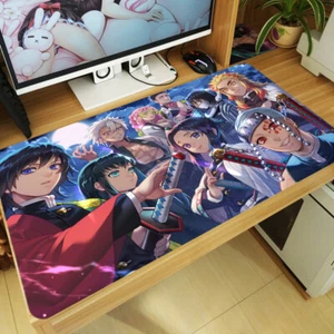 Alfombrilla de ratón de anime Demon Slayer: Kimetsu no Yaiba alfombrilla de ratón grande alfombrilla de juego para ratones de trabajo - Imagen 1 de 4