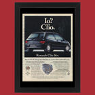 Anni ' 90  * Pubblicità Originale "Renault, Clio 16V, Auto dell'Anno” Cornice