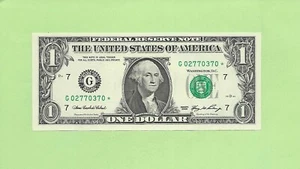 2006* ..UNCIRC $1 G 0277 0370 * .... 2006 $1 G-* STAR NOTE FRN - Picture 1 of 2