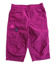 Jack Wolfskin Mädchenhose in lebhaftem Pink – Größe 104 - Bild 1 von 3