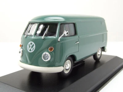 VW T1 BUS TOLE VERDE MAXICHAMPS 940052200 1:43 VOLKSWAGEN KOMBI 1963 Turchese - Immagine 1 di 4