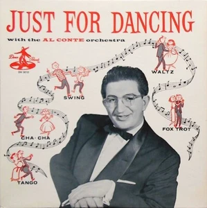 Al Conte Orchestra Just For Dancing LP Big Band, Swing Jazz Album Vinyl - Picture 1 of 1