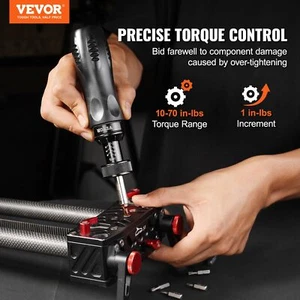 Power Cordless Screwdriver With Torque Control 1/4" Wrench Driver Bits Set Snap - Picture 1 of 10
