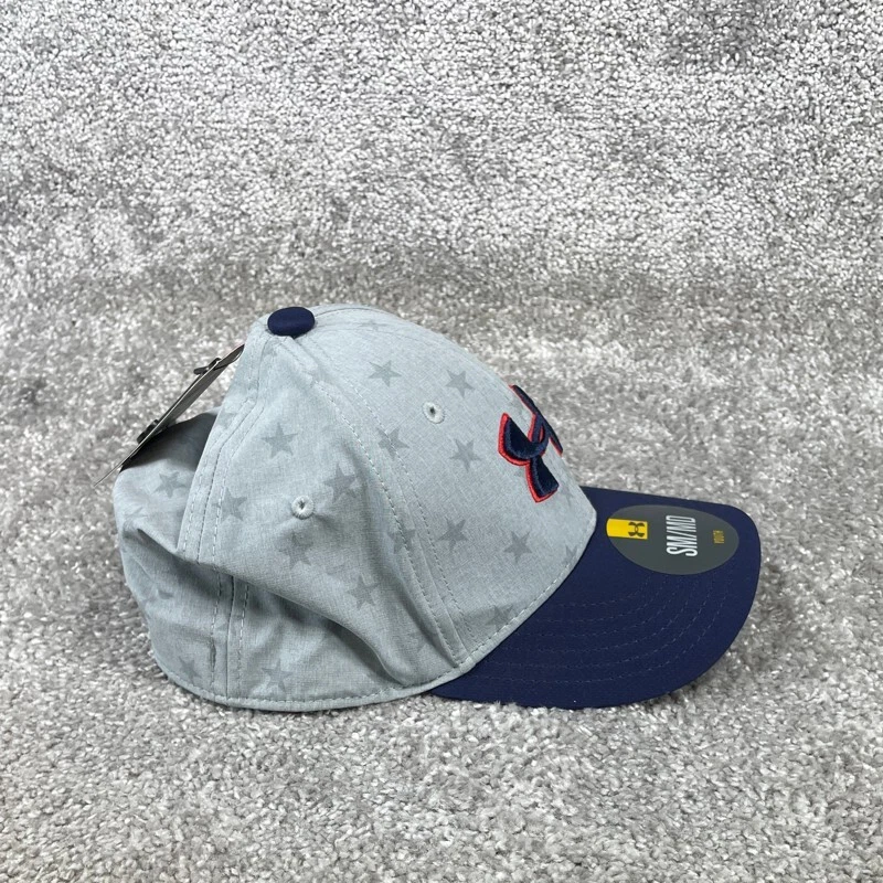 Gorra de béisbol Under Armour gris Heatgear para niños talla pequeña/mediana Foto 1 de 4