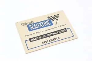 SCALEXTRIC MANUAL DE INSTRUCCIONES Y REGLAMENTO  - Bild 1 von 3