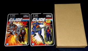 GI JOE CHARBROIL & COBRA VIPER HASBRO ACTION FIGURES Club Exclusive W/ Mailer - Bild 1 von 8
