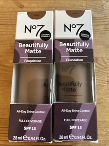 Base Cedar Nº7 Boots Beautifully Matte FPS15 X2 28 ml Original Cubierta Completa - Imagen 1 de 6