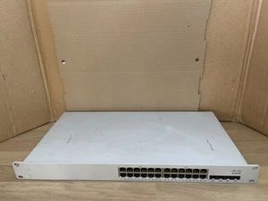 Meraki MS210-24P Nieodebrany przełącznik Cisco Meraki MS210-24P-HW Gigabit PoE+ - Zdjęcie 1 z 9