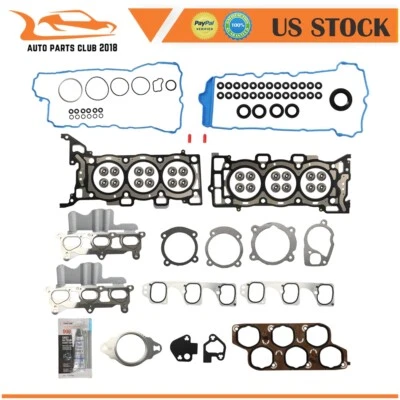 Head Gasket Set For 2006-09 Cadillac-CTS/Buick-Allure 3.6L V6 DOHC VIN Code "7" Foto 1 de 4