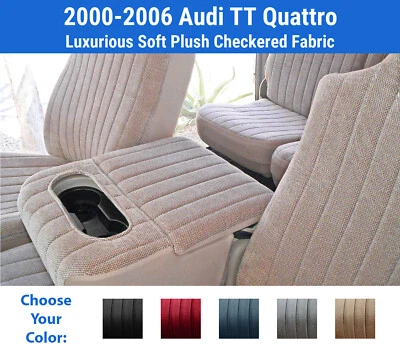 Plush Regal Seat Covers for 2000-2006 Audi TT Quattro - Image 1 of 4
